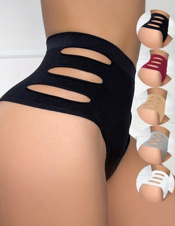 Bombacha cintura alta control abdominal