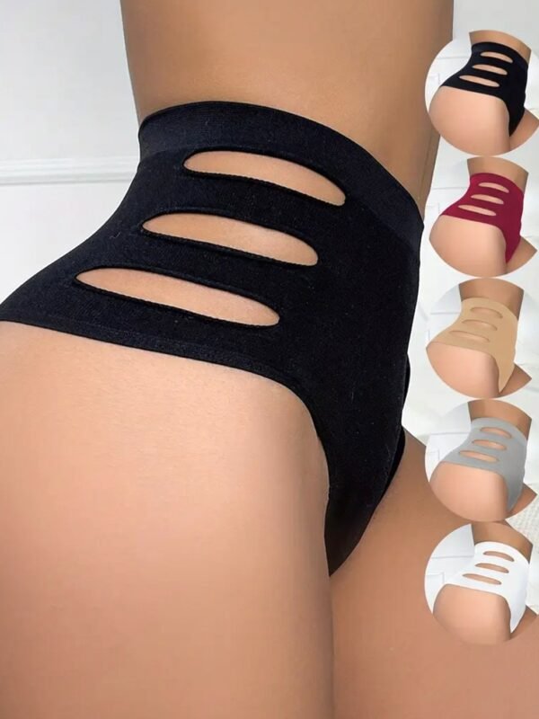 Bombacha cintura alta control abdominal