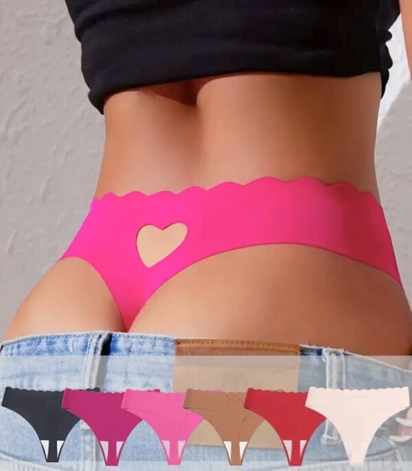 Tanga Cintura Baja Diseño Corazon