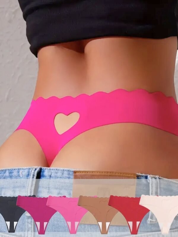 Tanga Cintura Baja Diseño Corazon