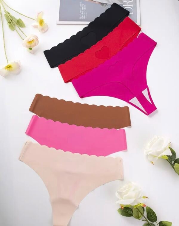 Tanga Cintura Baja Diseño Corazon