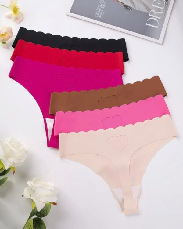 Tanga Cintura Baja Diseño Corazon